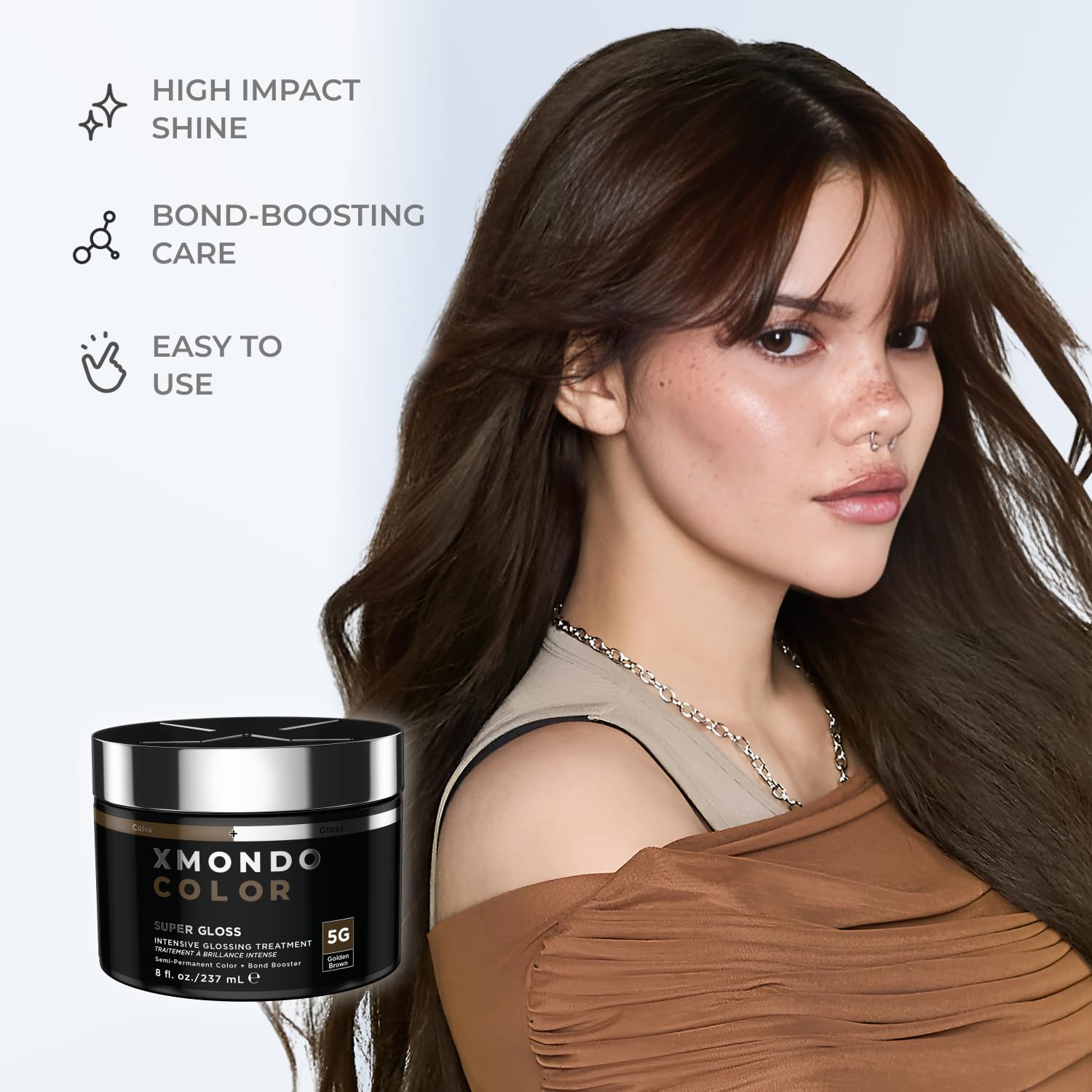 Amazon.com: XMONDO Color 5G Golden Brown Color Depositing Mask